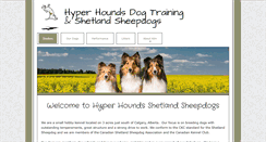 Desktop Screenshot of hyperhounds.ca