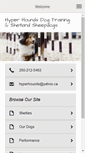 Mobile Screenshot of hyperhounds.ca